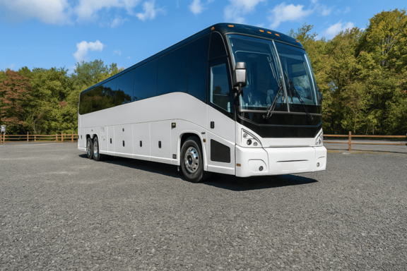 Fort Wayne Shuttle Bus Rentals 56 Passenger Shuttle Bus