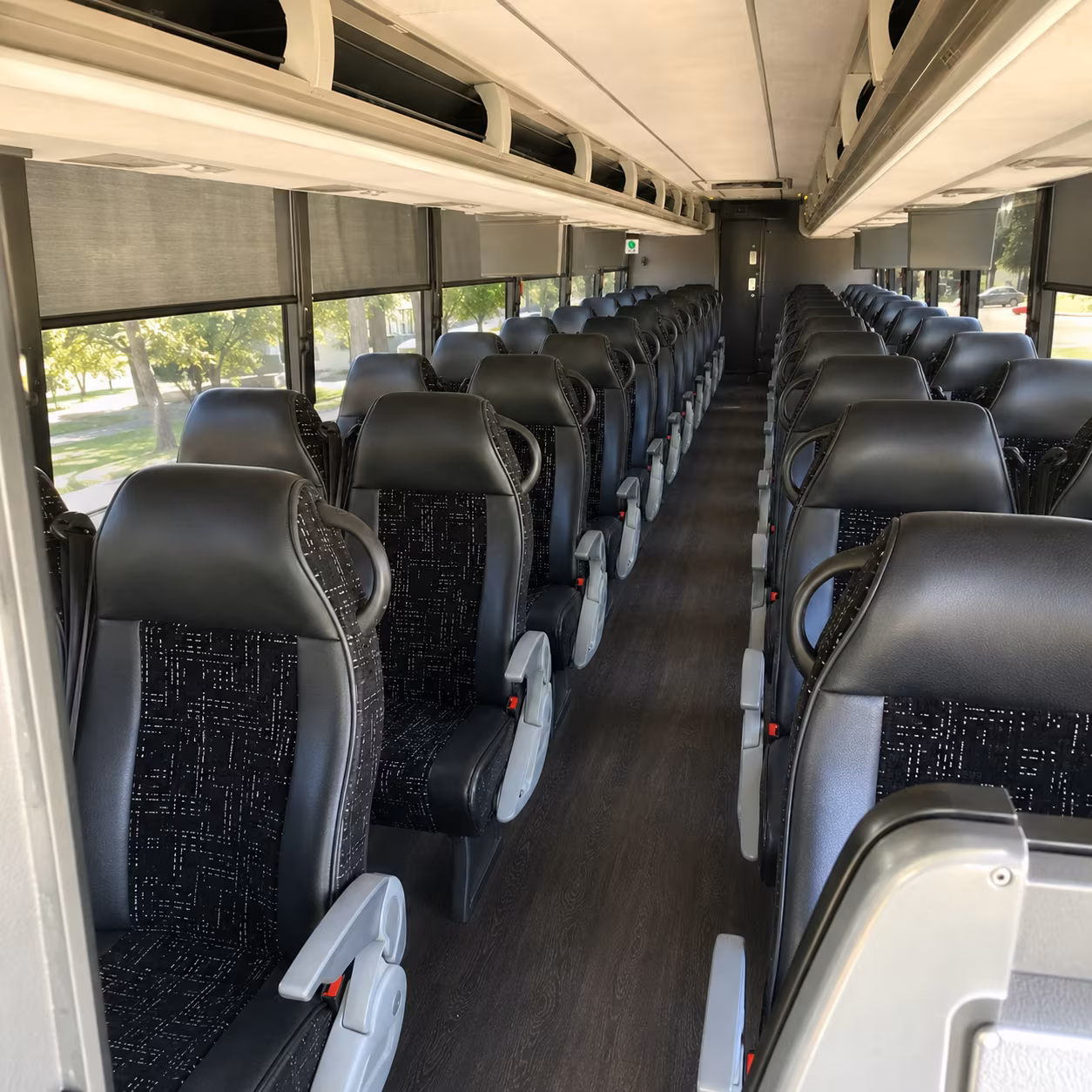 fort wayne charter bus interior gallery