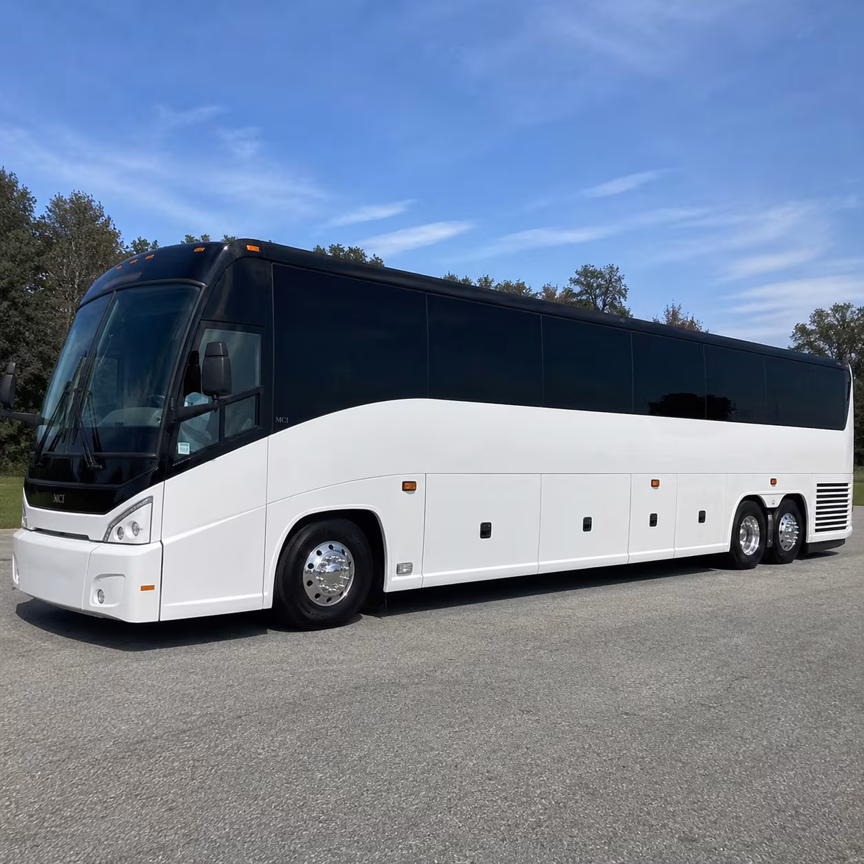 fort wayne charter bus services exterior