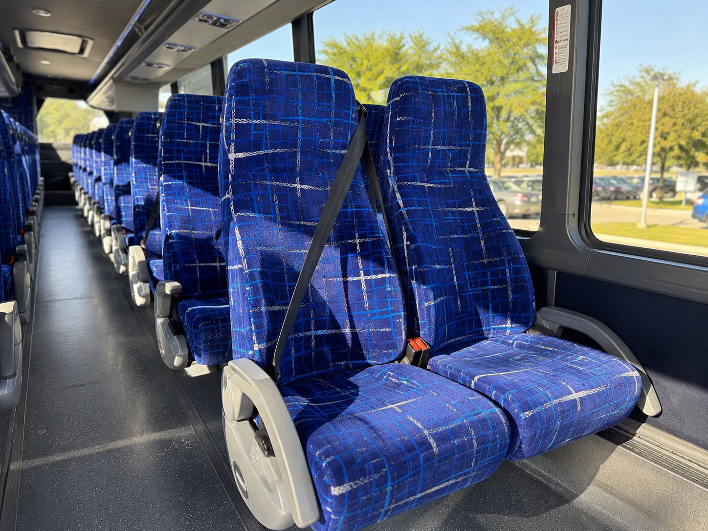 fort wayne charter bus services inside